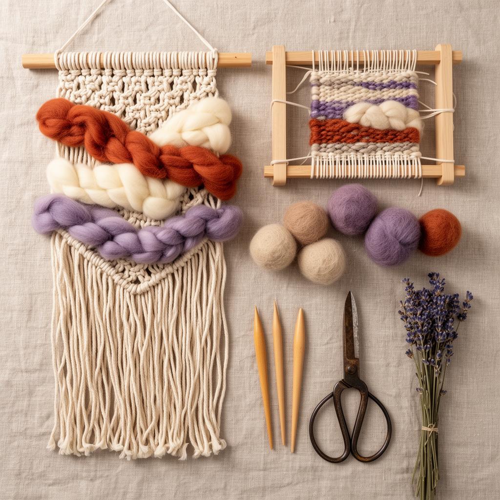 Feltragem, Tecelagem & Macramé